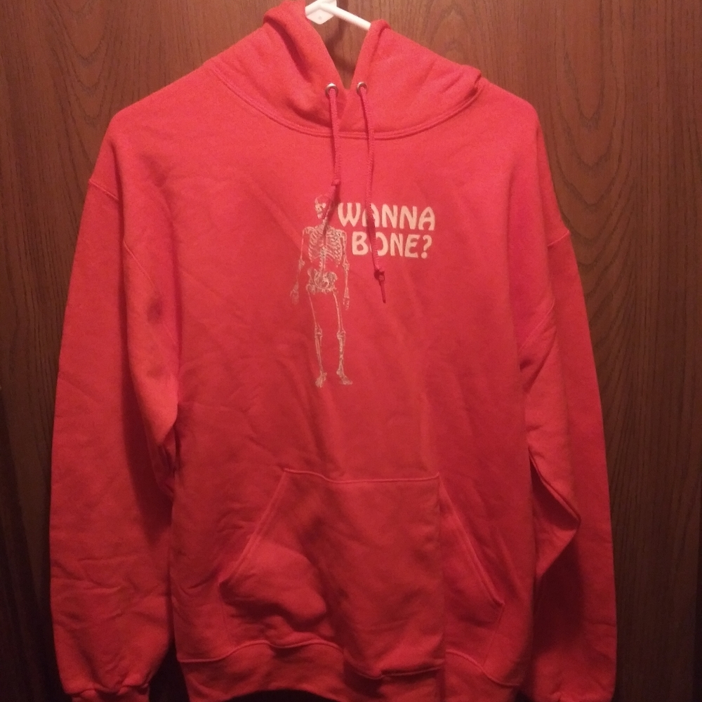 Medium size orange hoodie